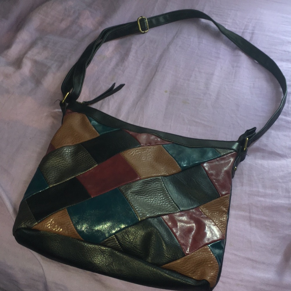 Colorful cross body bag